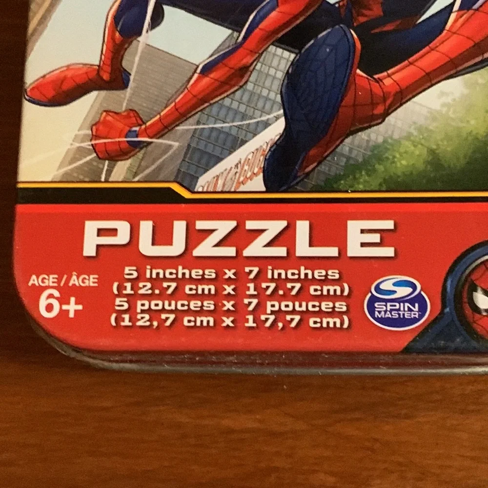 Marvel Spider-Man Puzzle and Jumbo Playing Cards Set